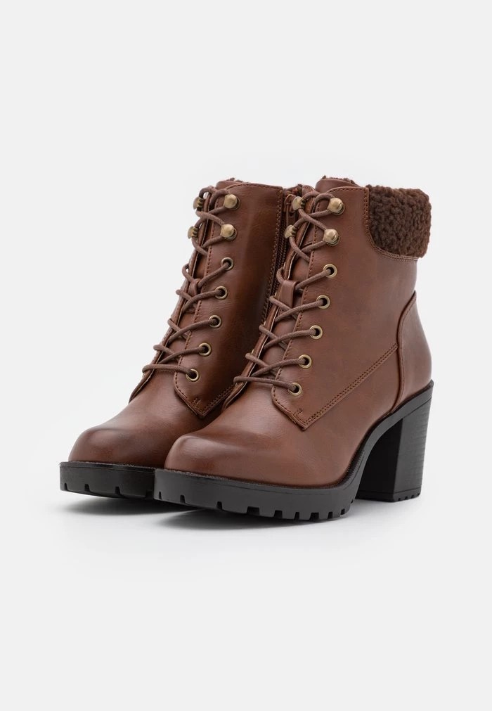 Bottines ANNA FIELD Anna Field Platform Ankle Boots Marron Femme | PJN-5069191